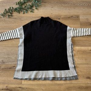 ChicWish Long sleeve poncho shawl OS